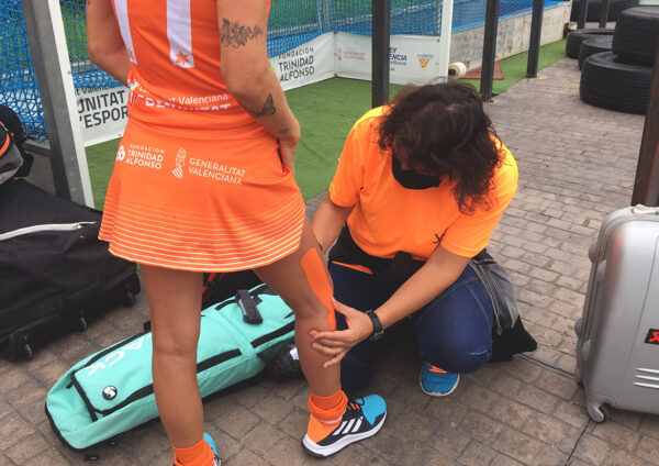 Técnica del masaje deportivo